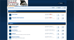 Desktop Screenshot of hoofforum.com